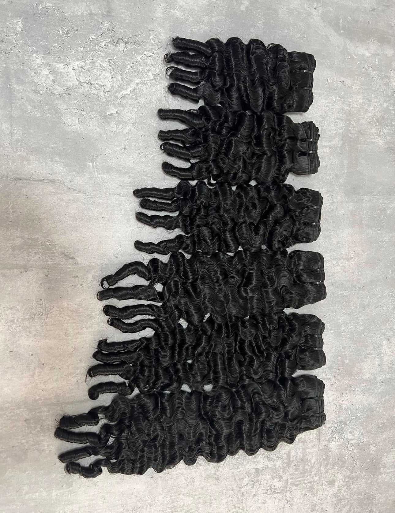 Premium Burmese Vietnamese Spirally Curly Hair